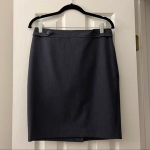 Navy Blue Pencil Skirt